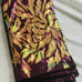 Purple sequin saree