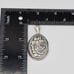 AMAZING Large Vintage Sterling Silver Raised Floral Locket