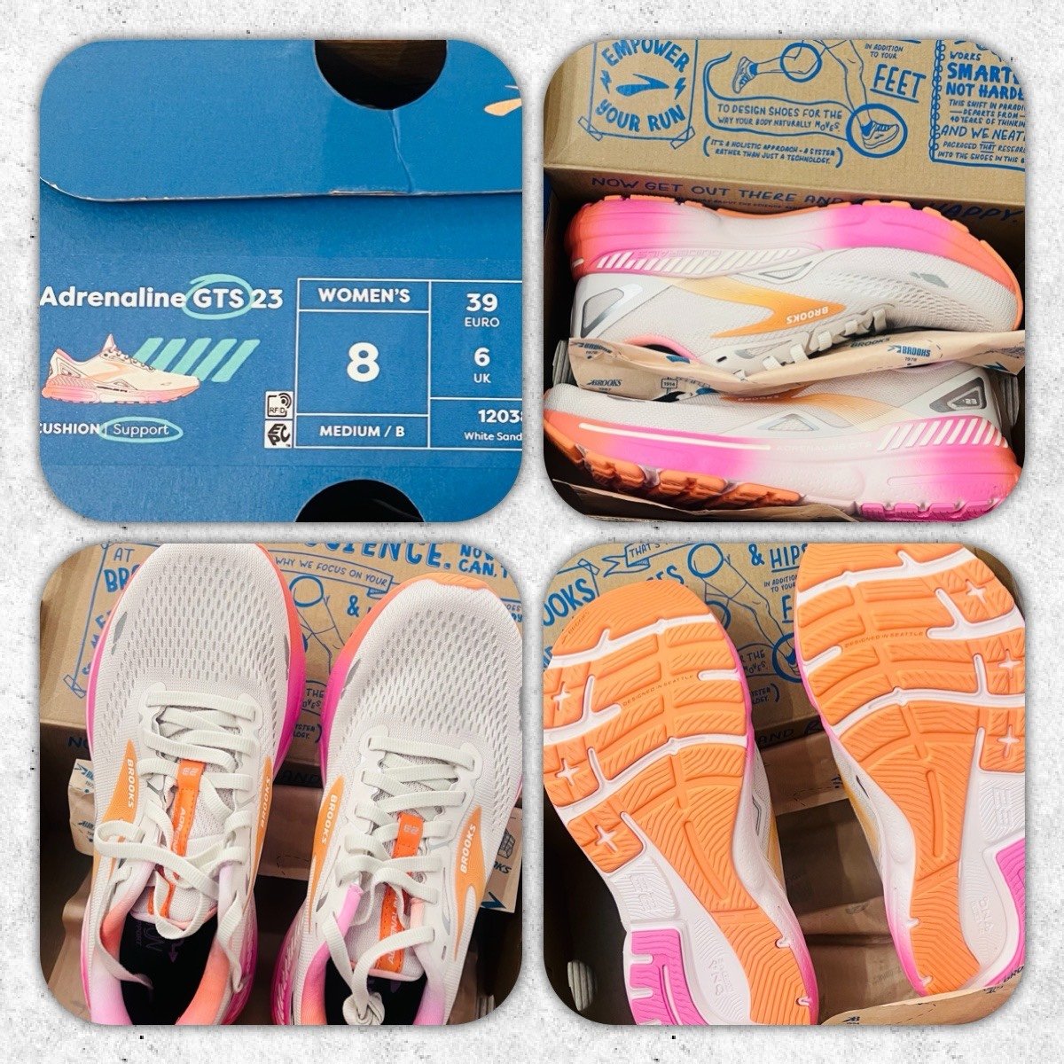 BNIB Brooks Adrenaline GTS 23
