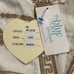 Paani Womens Sizze Small White and Tan Cotton Boho Style Maxi Dress NWT