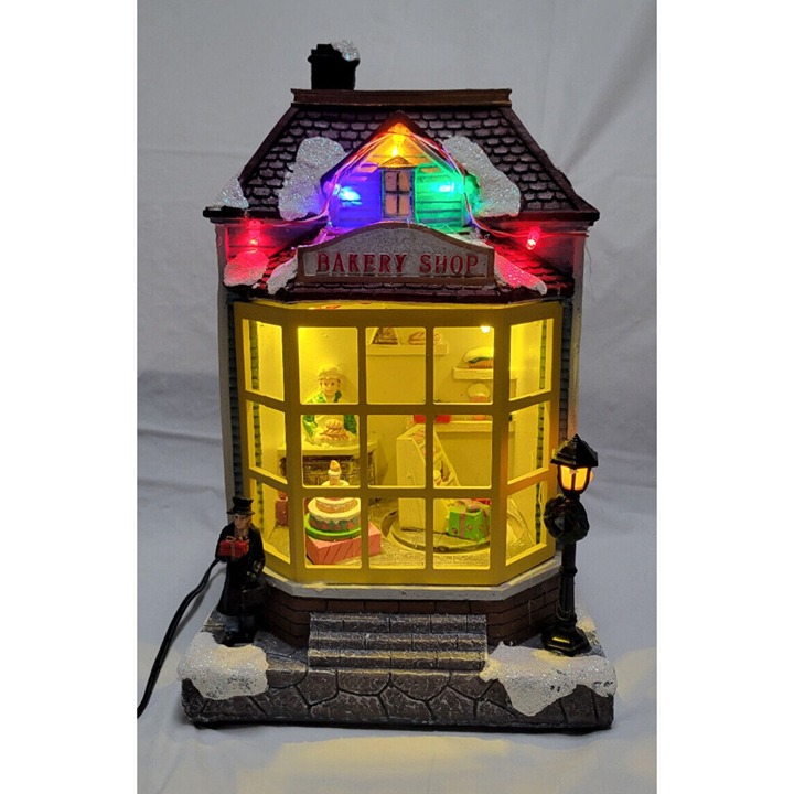 Gerson International Electric Lighted Bakery Shop with Sound Motion 2420110