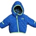 North Face Baby Reversible Perrito Jacket Size 3 Months Blue