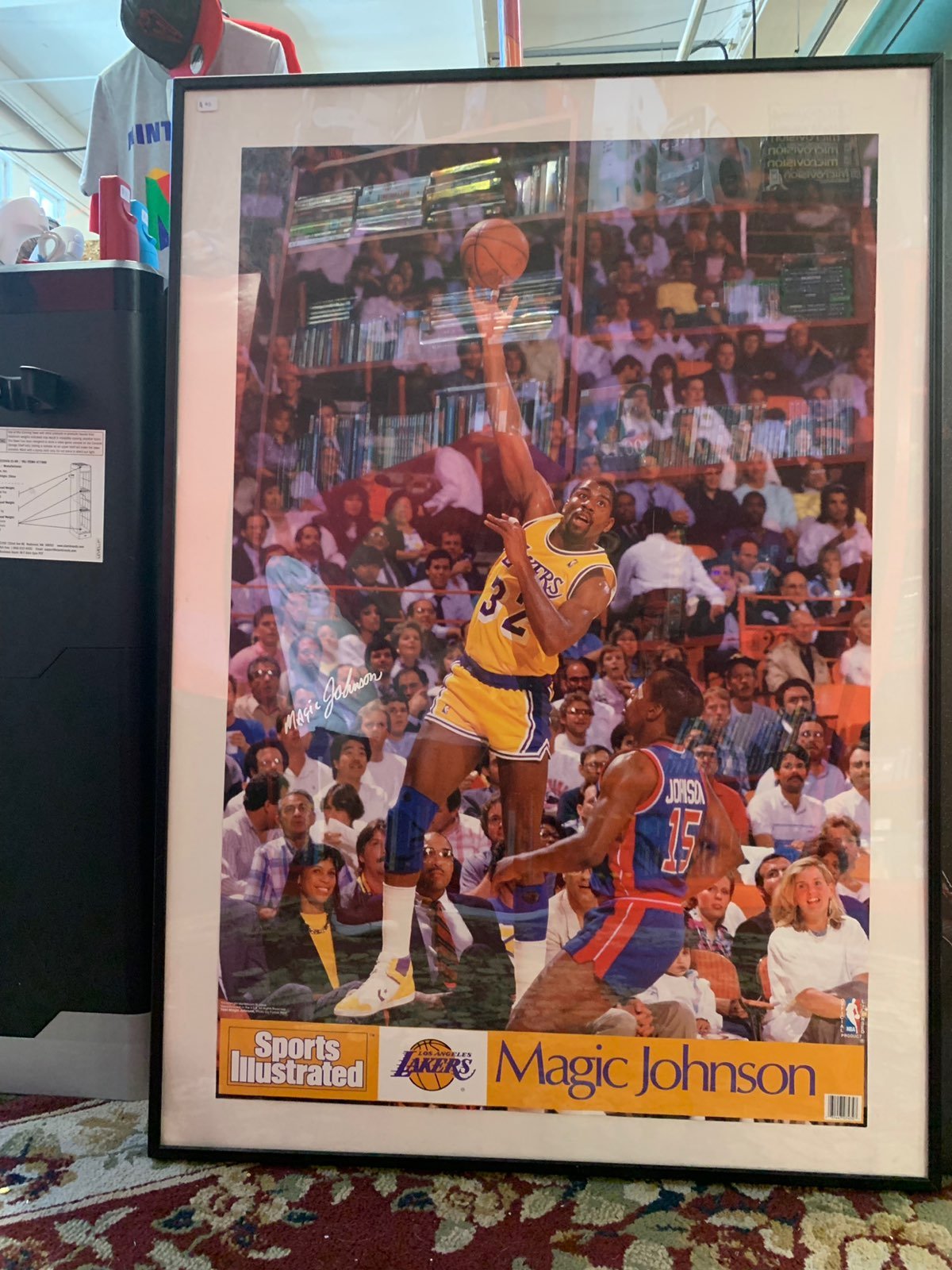 Laker Magic Johnson Art