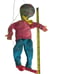 pelham puppets marionette reptile lizard Fangs 12”