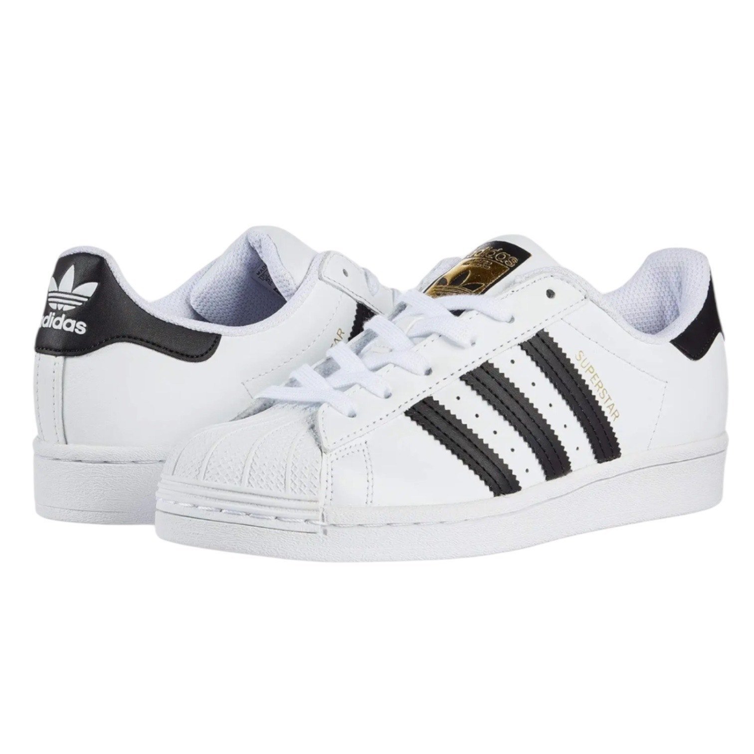 Adidas Originals Superstar White Black Kids Unisex - Size 4.5