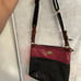 Women’s genuine leather two tone vintage FOSSIL Brand Shoulder Handbag