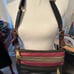 Women’s genuine leather two tone vintage FOSSIL Brand Shoulder Handbag
