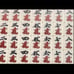 Ultima Mahjong Tiles (Bamboo 2-8) Blue and Yellow 2-sided