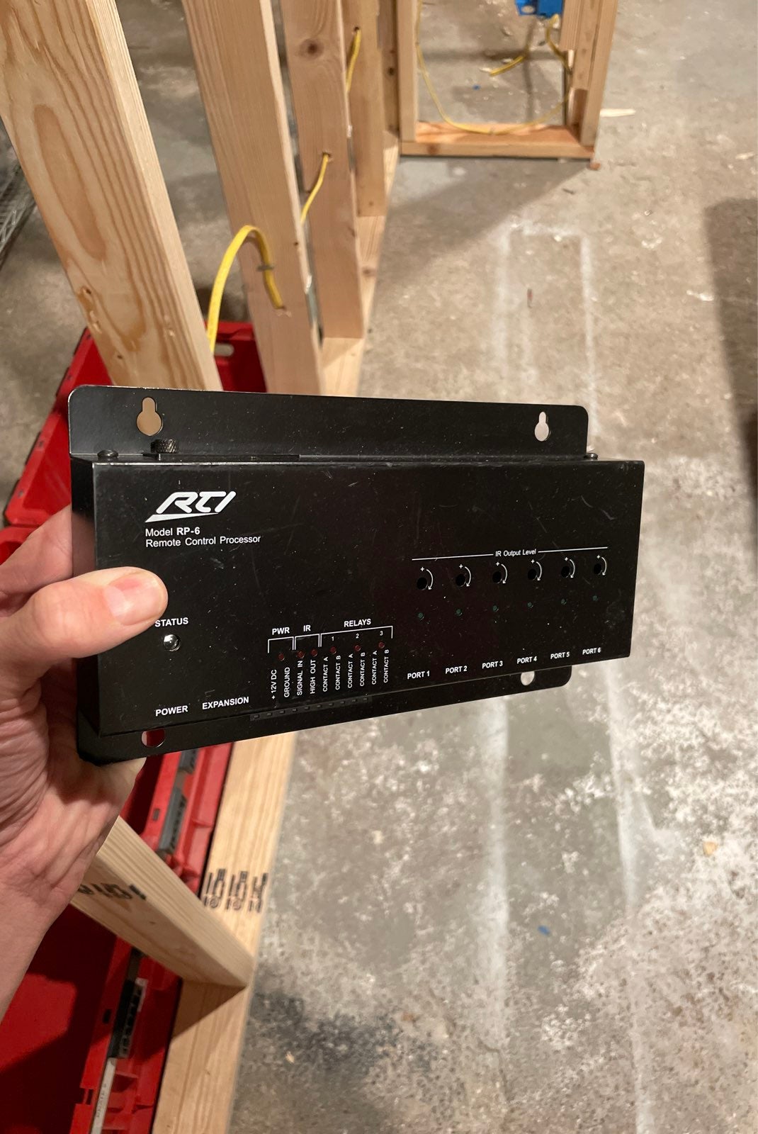 Rti rp-6 universal remote control processor