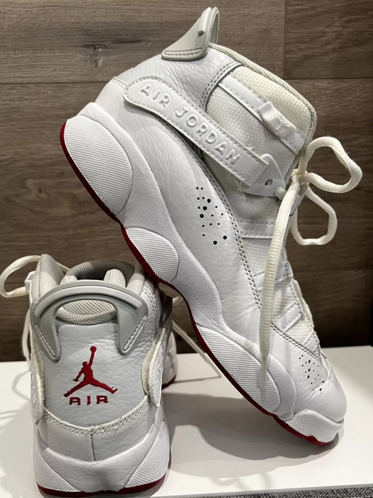 Nike Air Jordan Boys 6 Rings Basketball Sneakers Shoes Youth Size 7