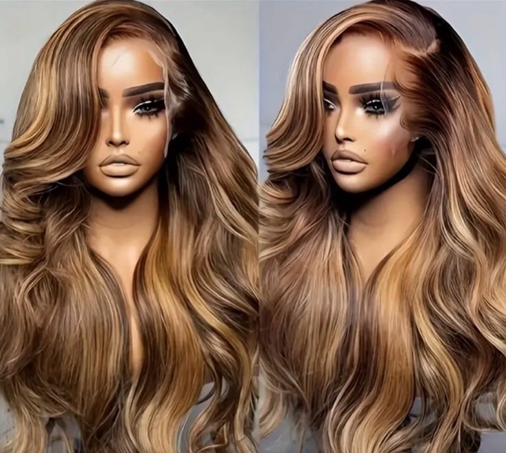 36 Inch human hair wig