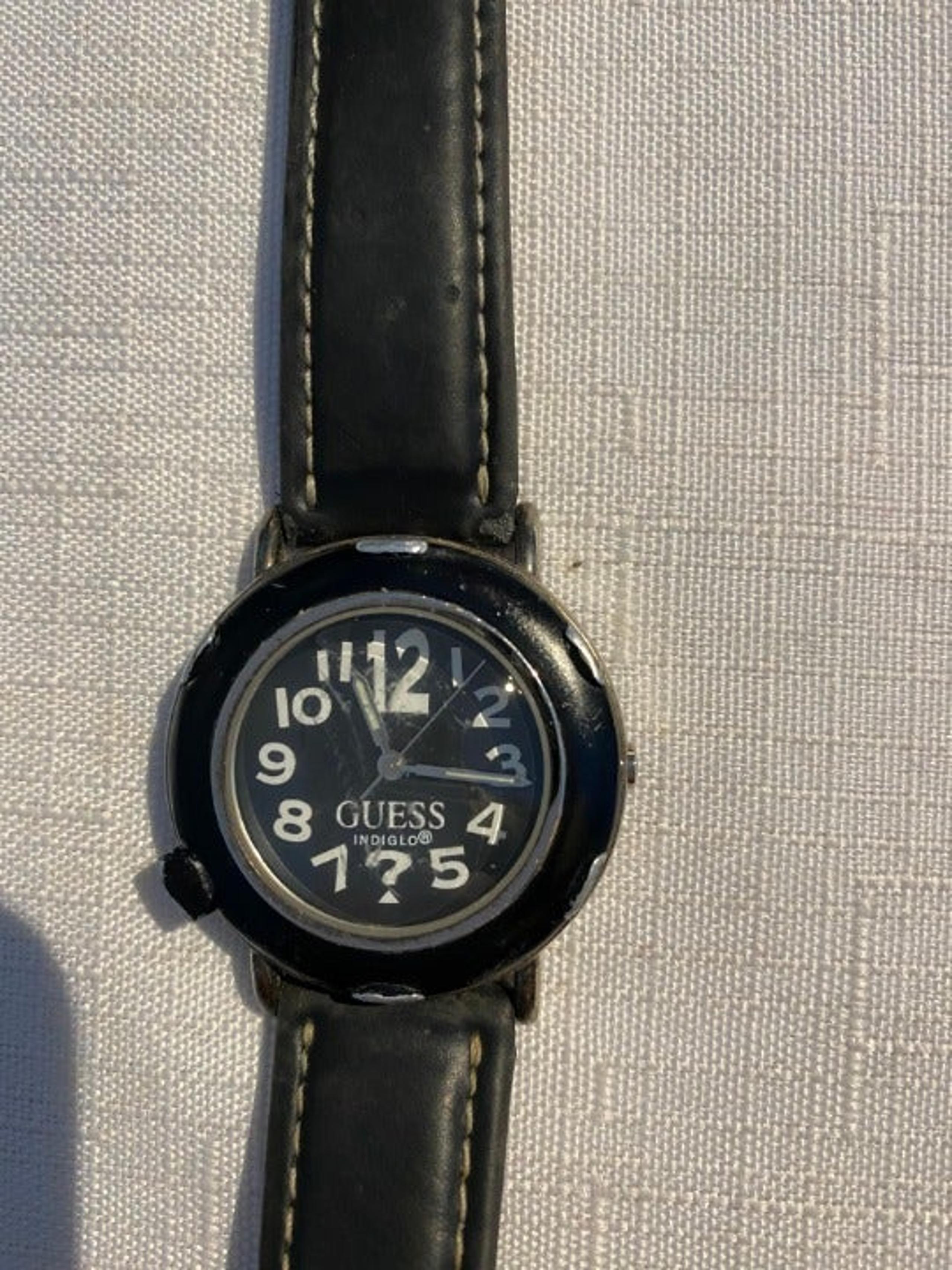 Vintage Guess Watch 1994 Black Band