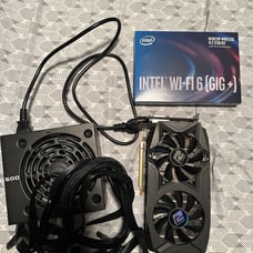 Rx 580 4GB, 500W Power supply, Free intel wifi 6 antenna