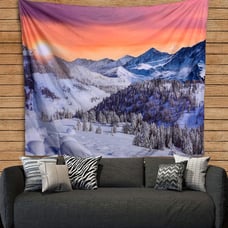 Colorful Colorado Mountain Tapestry