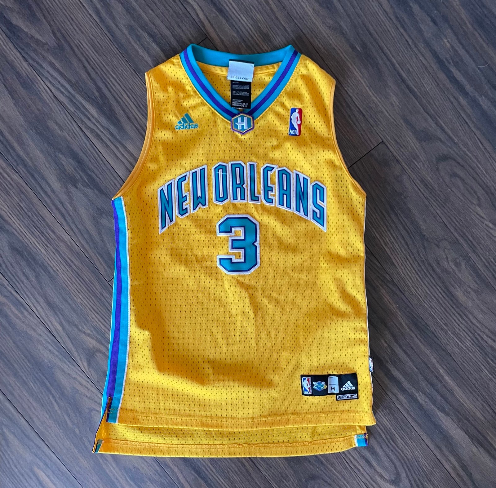 New Orleans Hornets Adidas Jersey Youth M