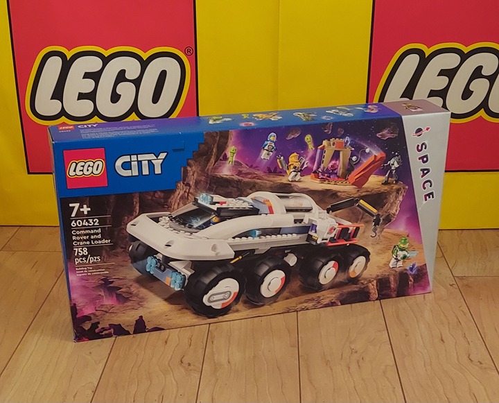 LEGO City Command Rover and Crane Loader Outer Space 60432 - Factory Sealed !