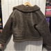 American Eagle Outfitters Shearling Biker Jacket Brown Size XL