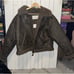 American Eagle Outfitters Shearling Biker Jacket Brown Size XL
