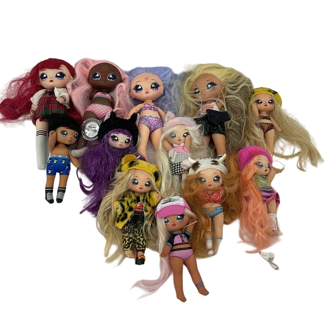 Na Na Na Surprise Fashion Doll Toy Wholesale Collection Lot Purple Pink Yellow