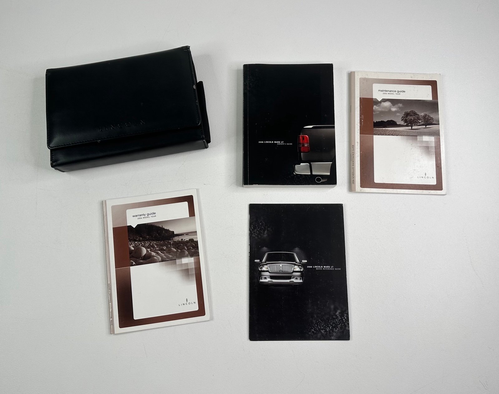 2006 Lincoln Mark LT Owners Guide, Quick Reference Guide, Warranty Guide & Case