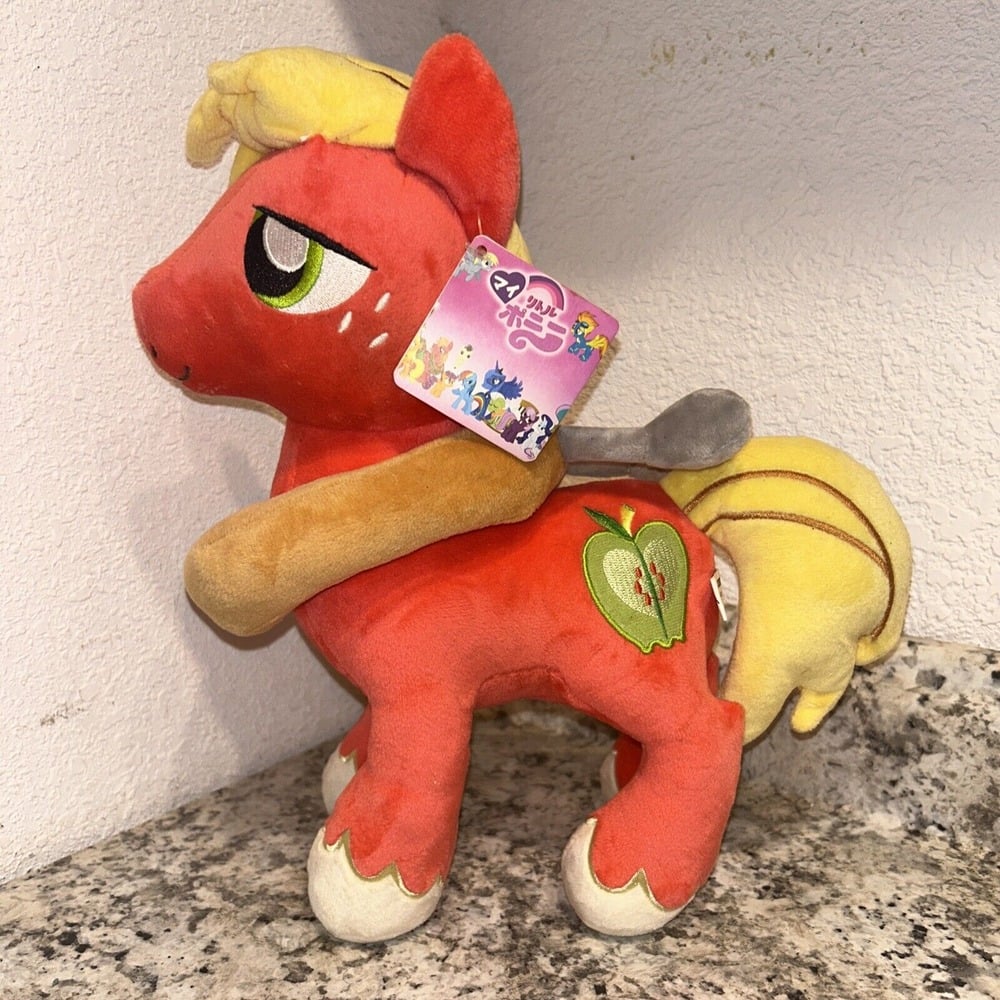 Japanese Tag NWT My Little Pony Big McIntosh Big Mac Plush Brand New