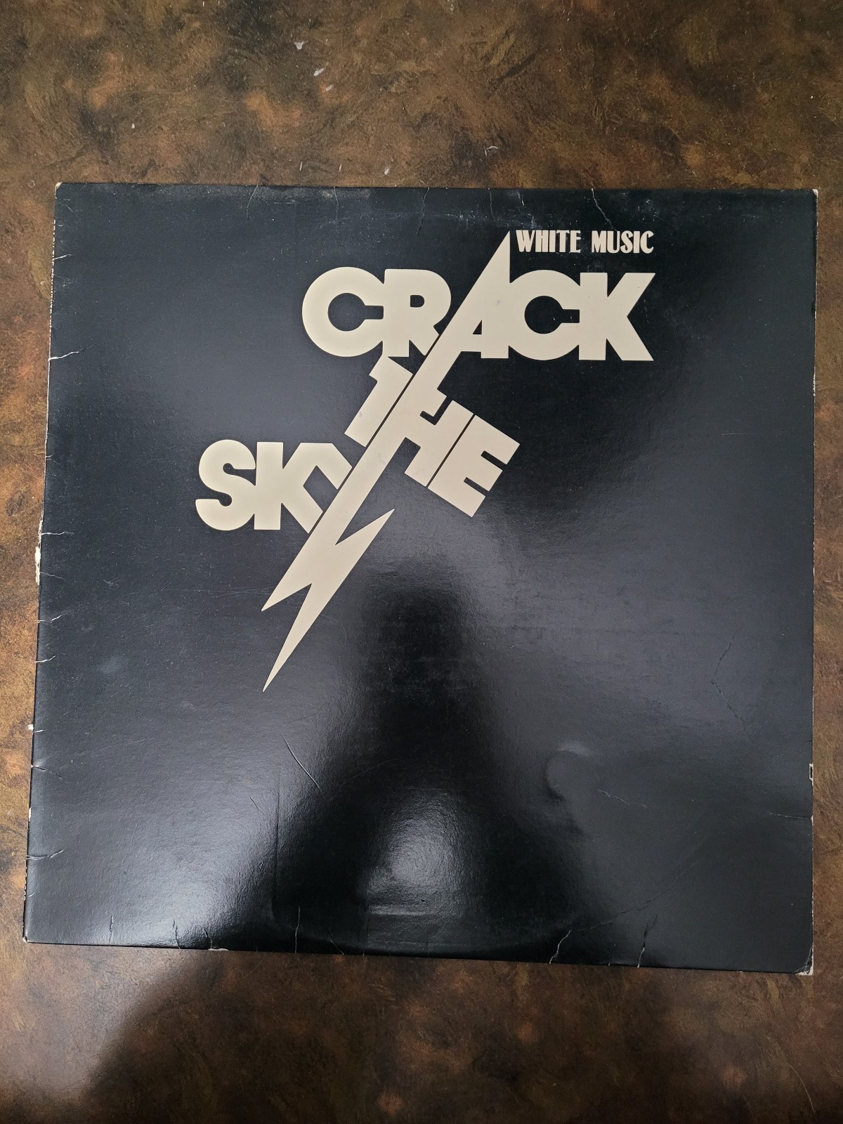 White Music Crack The Sky vintage vinyl record