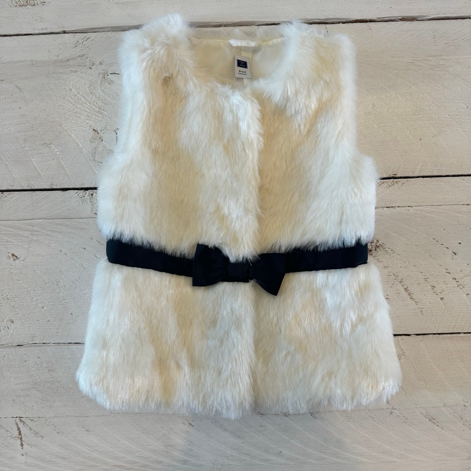Janie and Jack Faux Fur Vest