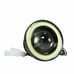 White LED Halo Angel Eye Fog Lamps Driving Light Kit for 2016 2017 Mazda CX-5