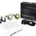White LED Halo Angel Eye Fog Lamps Driving Light Kit for 2016 2017 Mazda CX-5