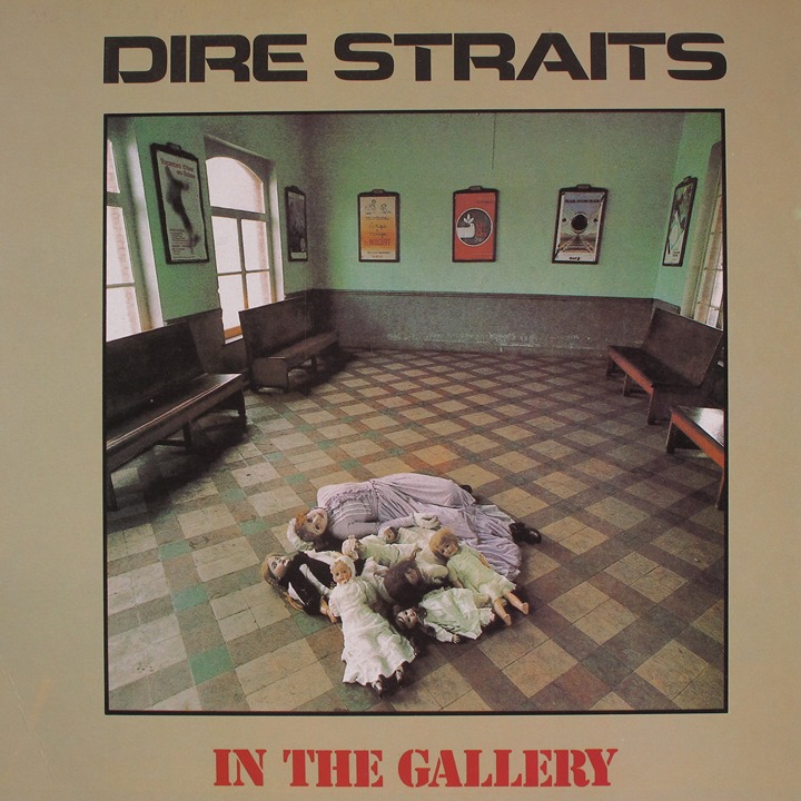 DIRE STRAITS - In The Gallery KUNSTLEREKORDS 2xLP VG++ rare vinyl