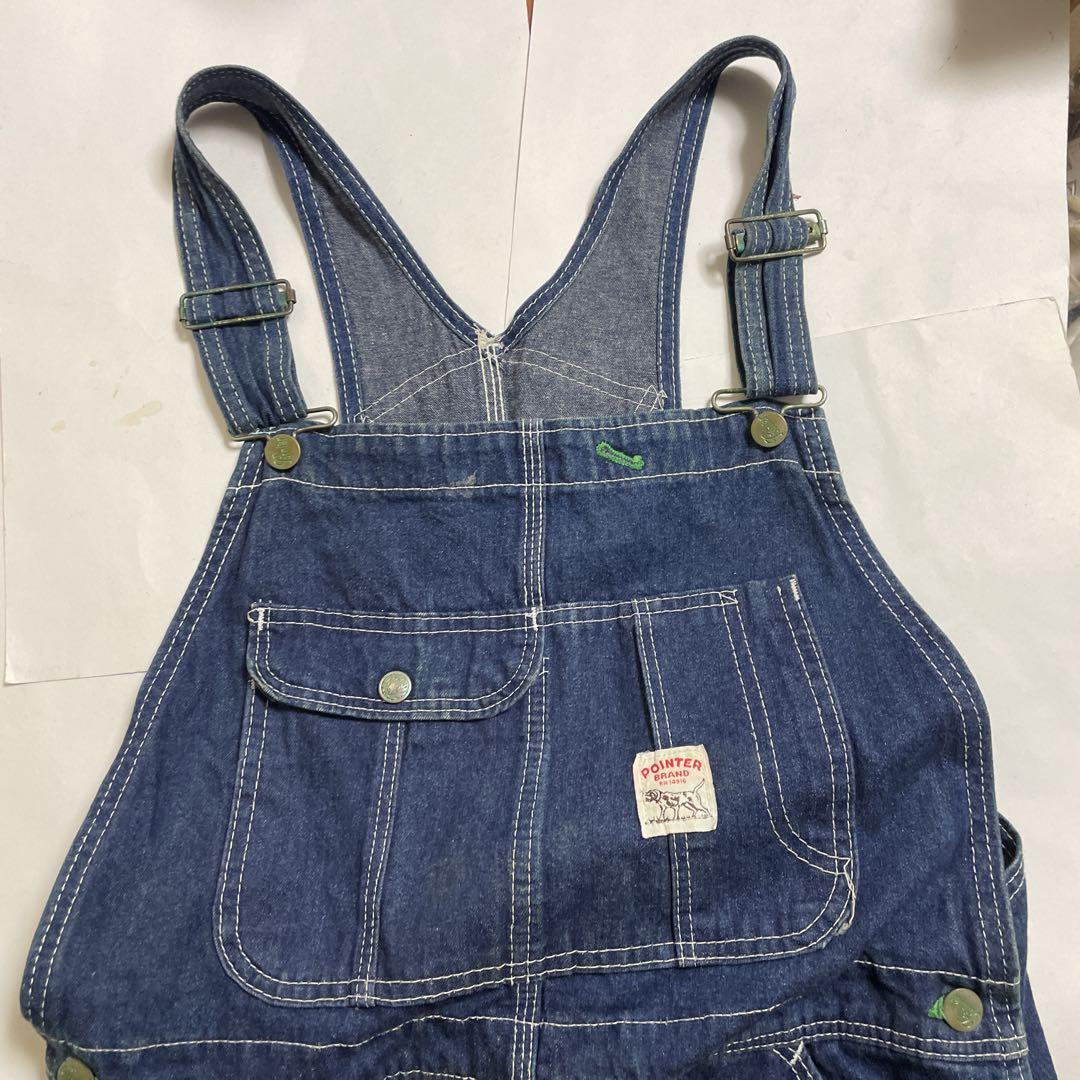 Pointer overalls, denim, indigo, W36 L32