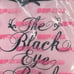 black eye patch DOLLY SCRIPT RIBBONED