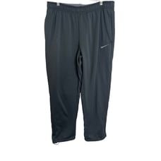 Nike Pants Mens XL Gray Libero Knit Soccer Dri-Fit Training