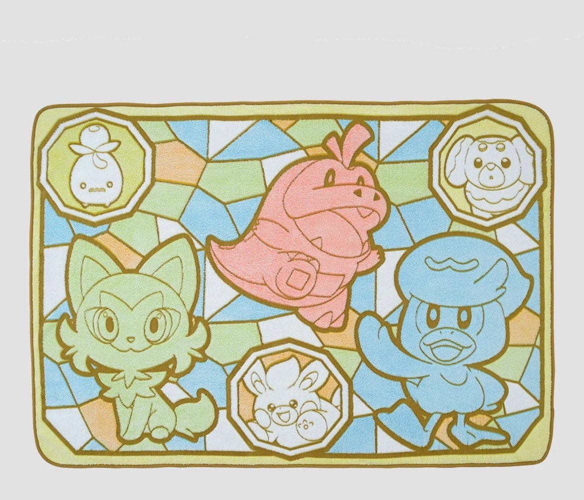 Sega Pokemon Premium Fuwa & Hug PM Blanket PlayTime!