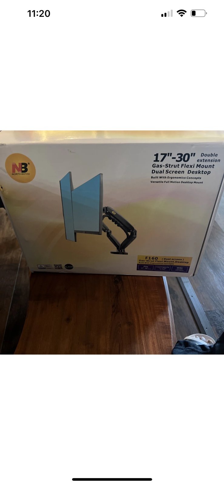 New North Bayou Monitor Arm Flex