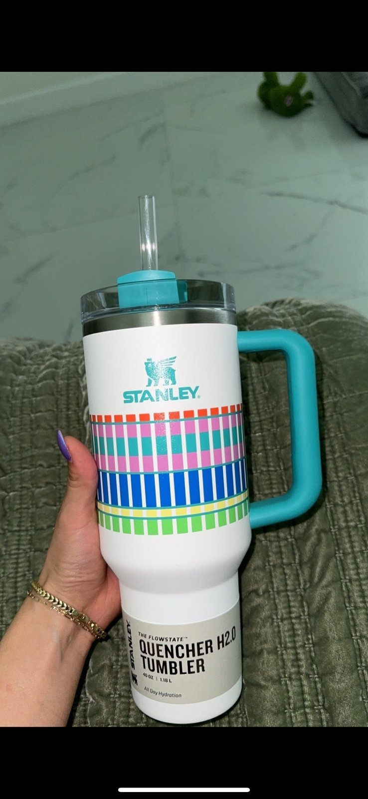 Target exclusive plaid Stanley