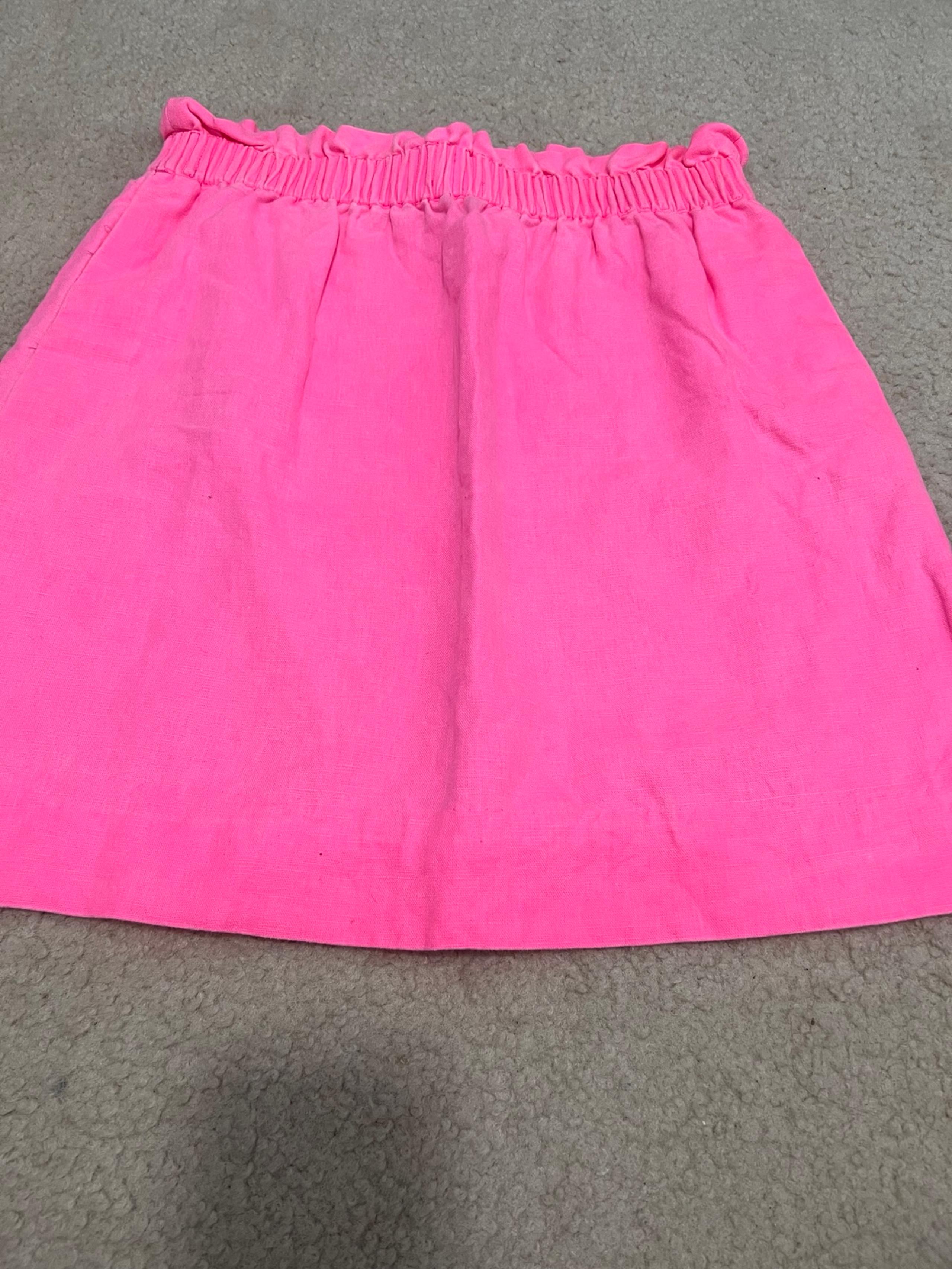 J crew factory linen skirt.