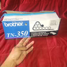 Brother TN350 2500 Pages Toner Cartridge - Black