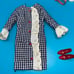 1960s Vintage Francie Barbie Doll Side-Kick 1273 Dress Hat Shoes Outfit Complete