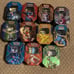 11 Pokémon tins with great cards, Pokémon sleeves, giant cards and more!!!! READ