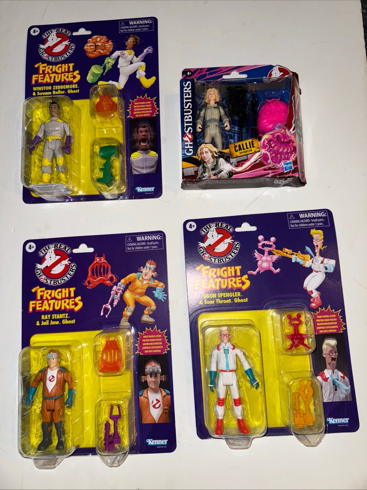 Real Ghostbusters Fright Egon Spengler Soar Throat Ghost Ray Stantz Callie Lot
