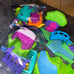 Mattel Disney Winnie the Pooh 100 acres Woods Campground Swimming Hole Lot parts