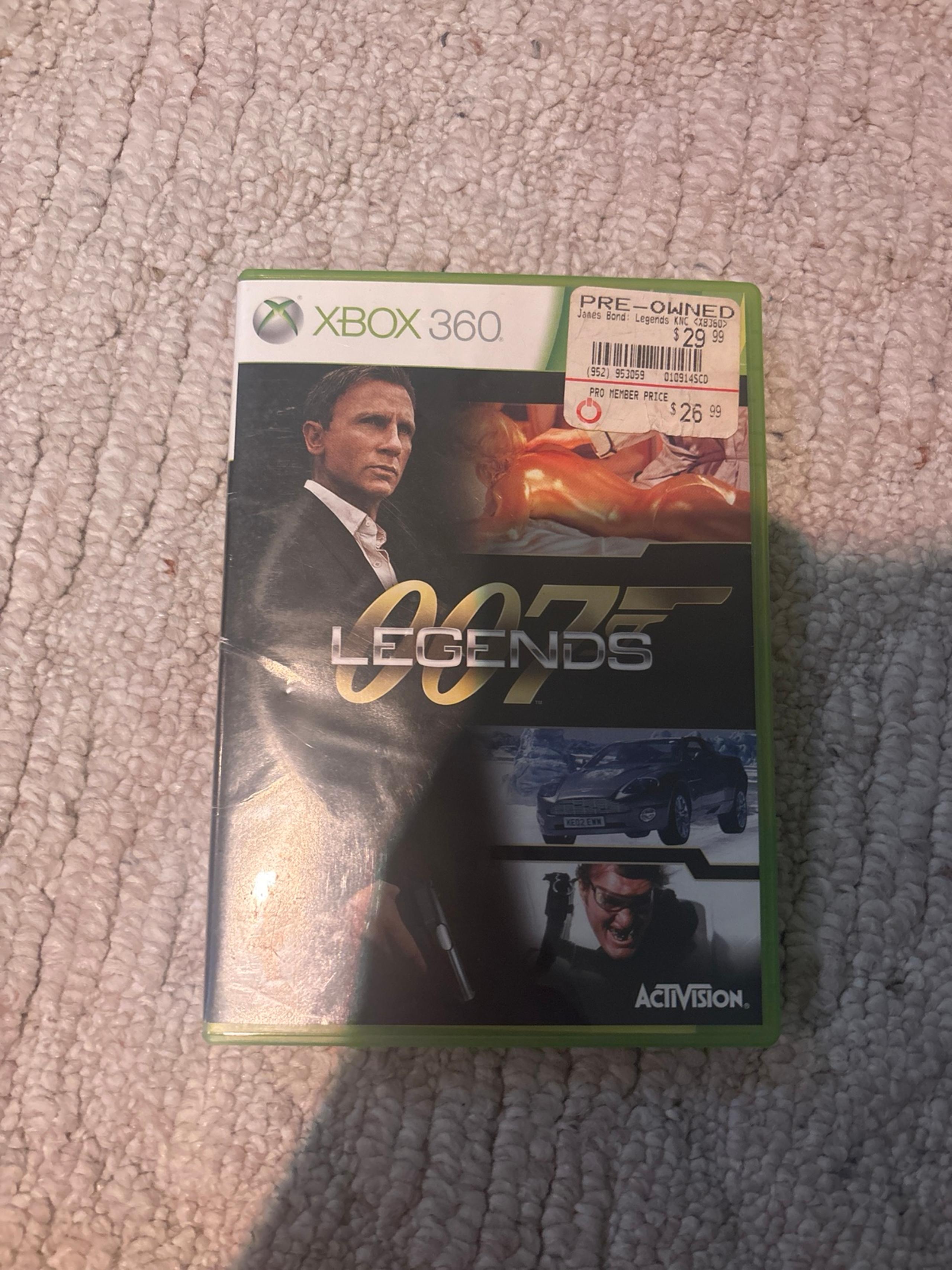 007 Legends on Xbox 360