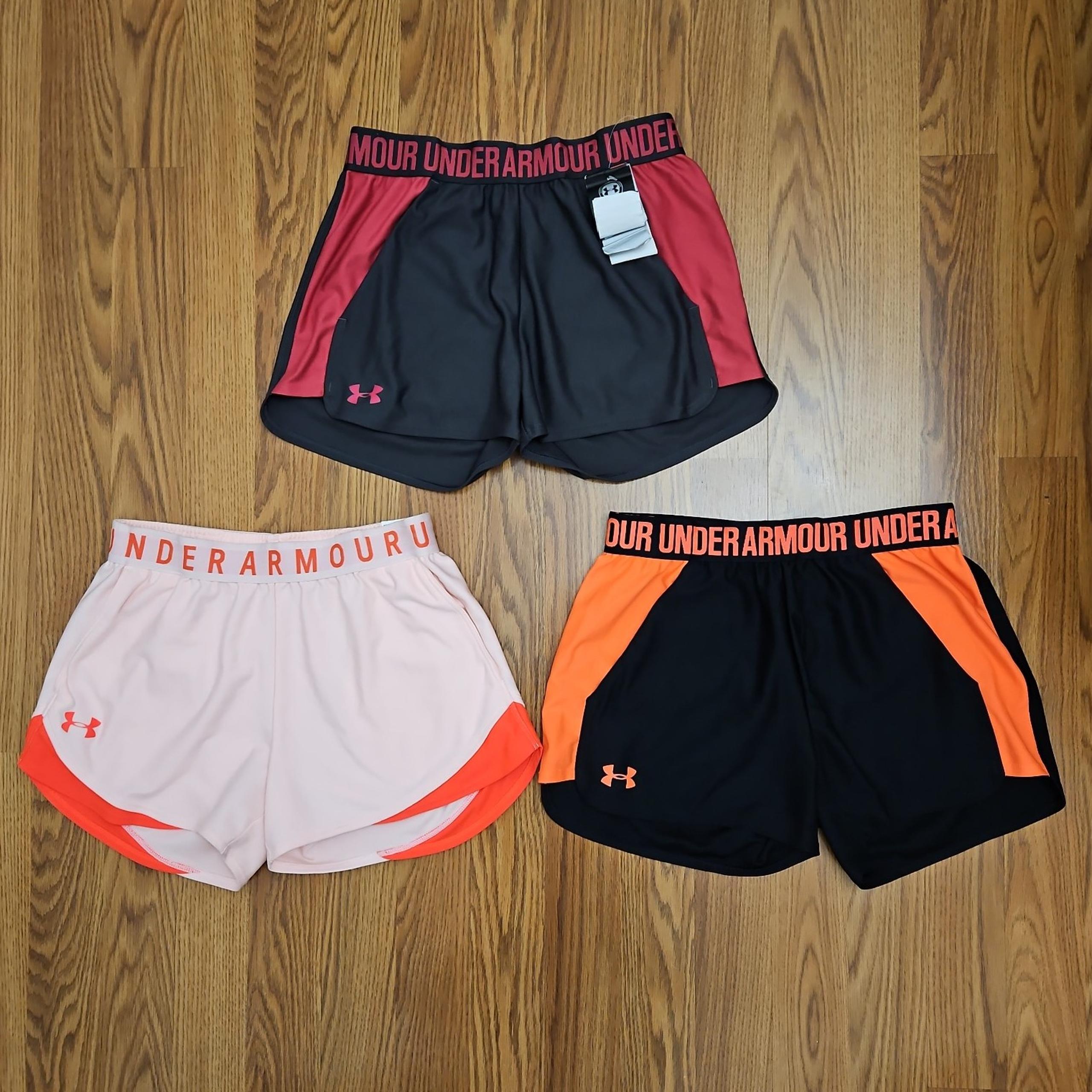 Under Armour Women's Play Up Athletic Shorts Bundle/ XS