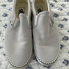 Gray Vans women’s size 10 Men’s size 8.5