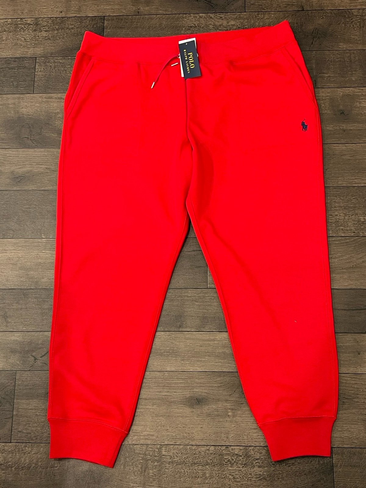 Men’s polo, Ralph Lauren red jogger