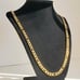 28 14K Gold Figaro Chain Link Necklace Womens 14 Karat Ladies Silver Jewelry