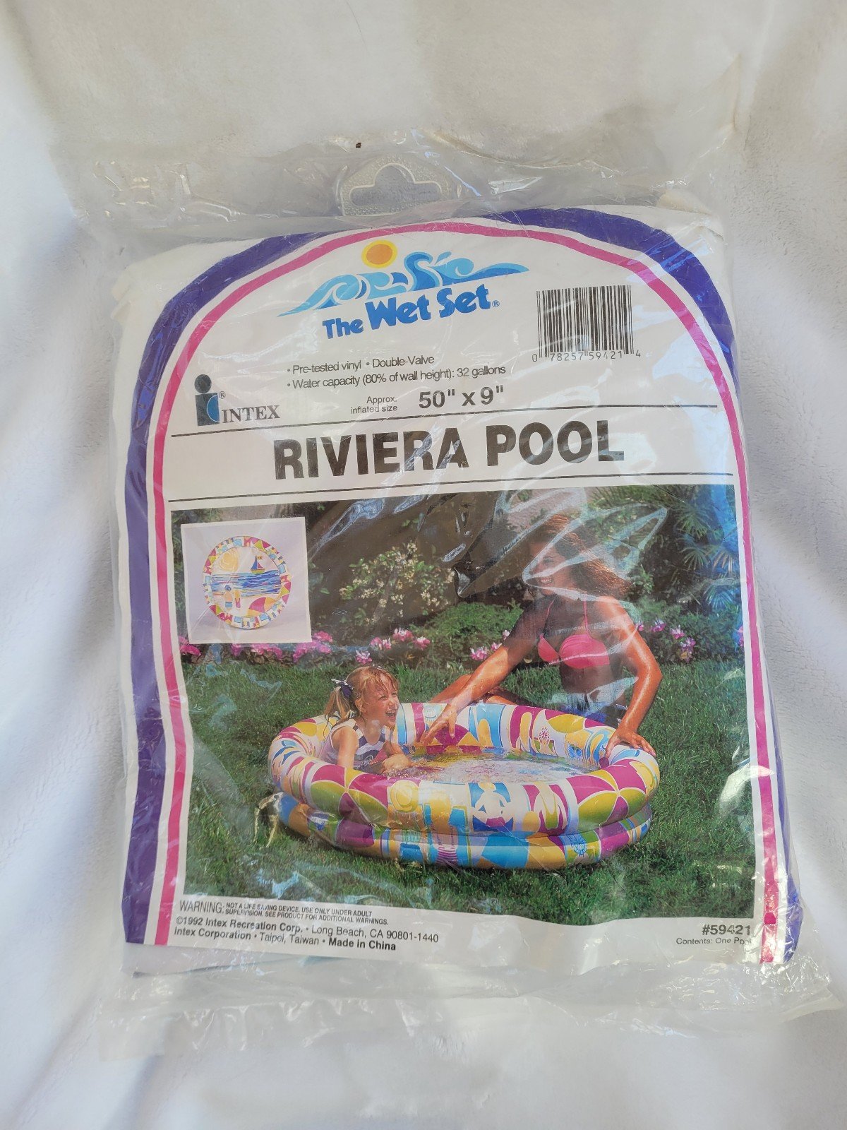 Vintage The Wet Set Riviera Pool Intex