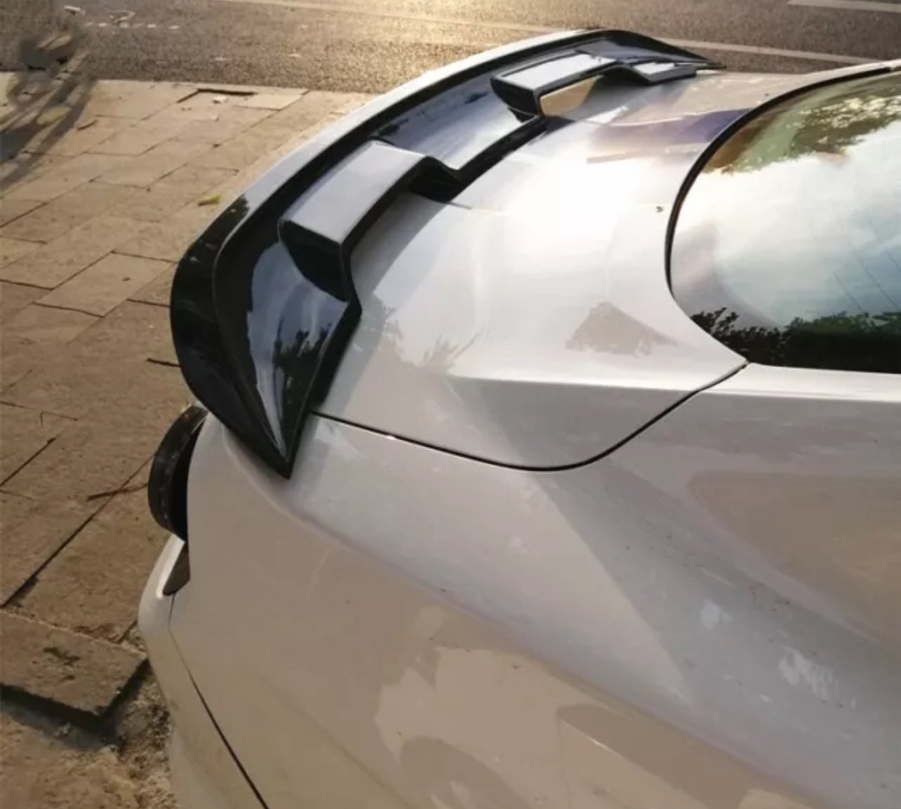 For 2015-2023 Ford Mustang GT350 GT500 Rear Trunk Spoiler Wing Gloss Black