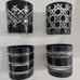Rare Williams Sonoma Set 4 Double Old-fashioned Bar Glasses, Like New!